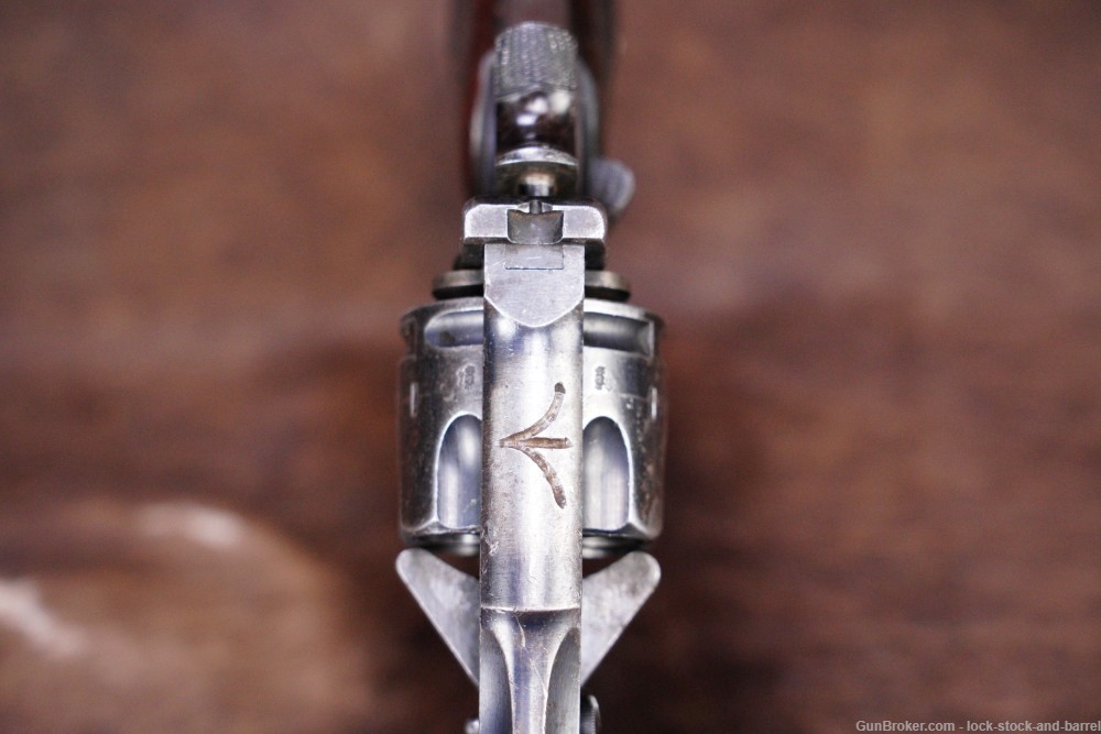 P. Webley & Son Royal Navy Mark II 45 ACP Altered 4" SA/DA Revolver Antique-img-9