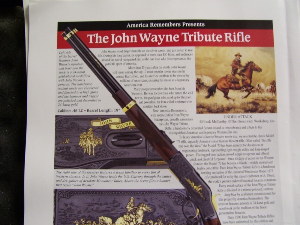 John Wayne Tribute Rifle-img-6