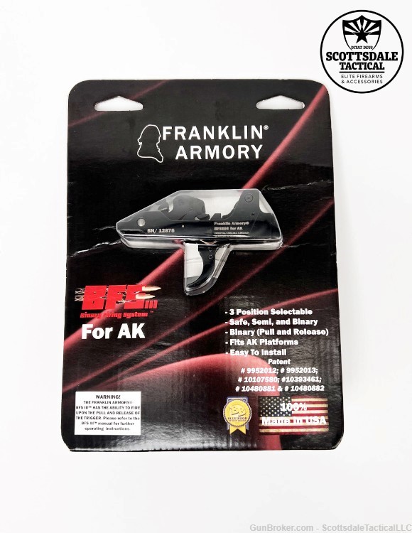 Franklin Amory BFSIII AK-C1 Trigger -img-0