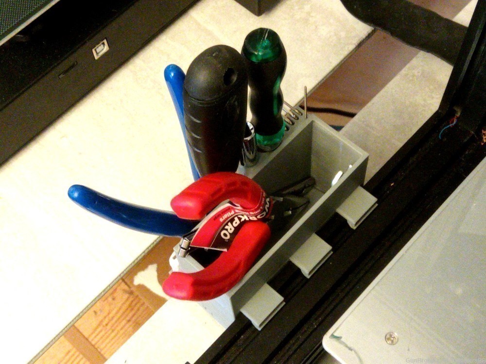 3D Printer Tools Storage Box (Type II) for 20x20 Extrusion - Modular Design-img-0