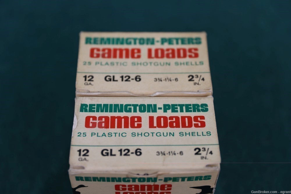 Vintage Remington 12 ga Game Loads 2 boxes 12ga -img-1