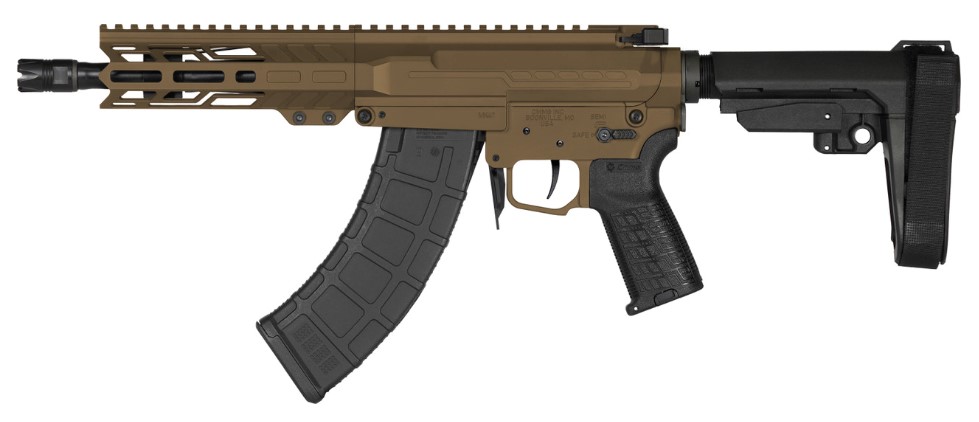 CMMG Banshee Mk47 Pistol - 8" - 7.62x39 - Midnight Bronze-img-1