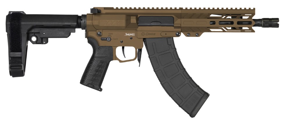 CMMG Banshee Mk47 Pistol - 8" - 7.62x39 - Midnight Bronze-img-0