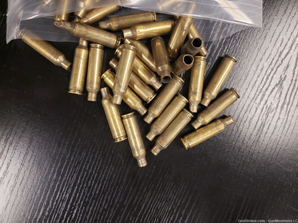 6.5mm Creedmoor Brass, once fired, mixed headstamps, current, 100 rounds   -img-0