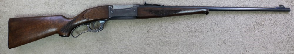 Vintage Savage Model 99 300 Savage lever action rifle 24" 1949-img-0