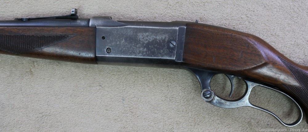 Vintage Savage Model 99 300 Savage lever action rifle 24" 1949-img-20