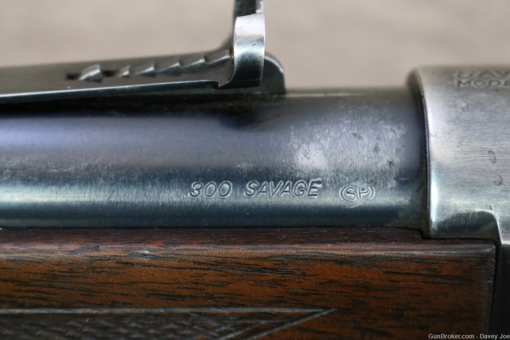 Vintage Savage Model 99 300 Savage lever action rifle 24" 1949-img-28