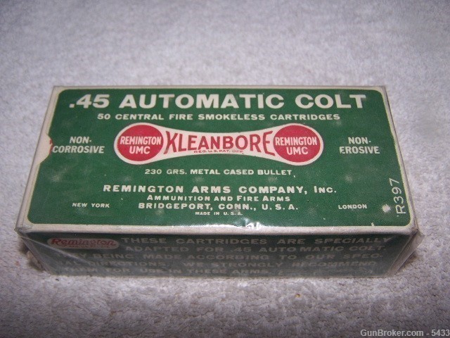 Rem. Dog Bone 45 Automatic Colt Circa 1930's-img-0