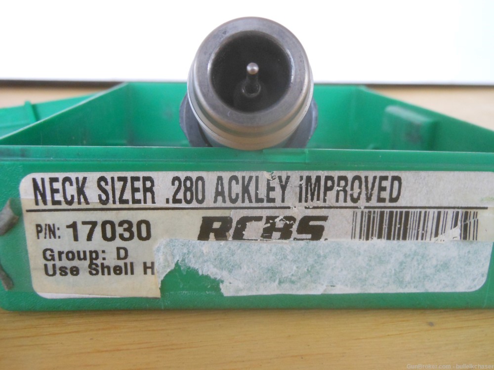 RCBS 280 ACKLEY IMPROVED NECK Sizer Die  17030 Group D-img-0