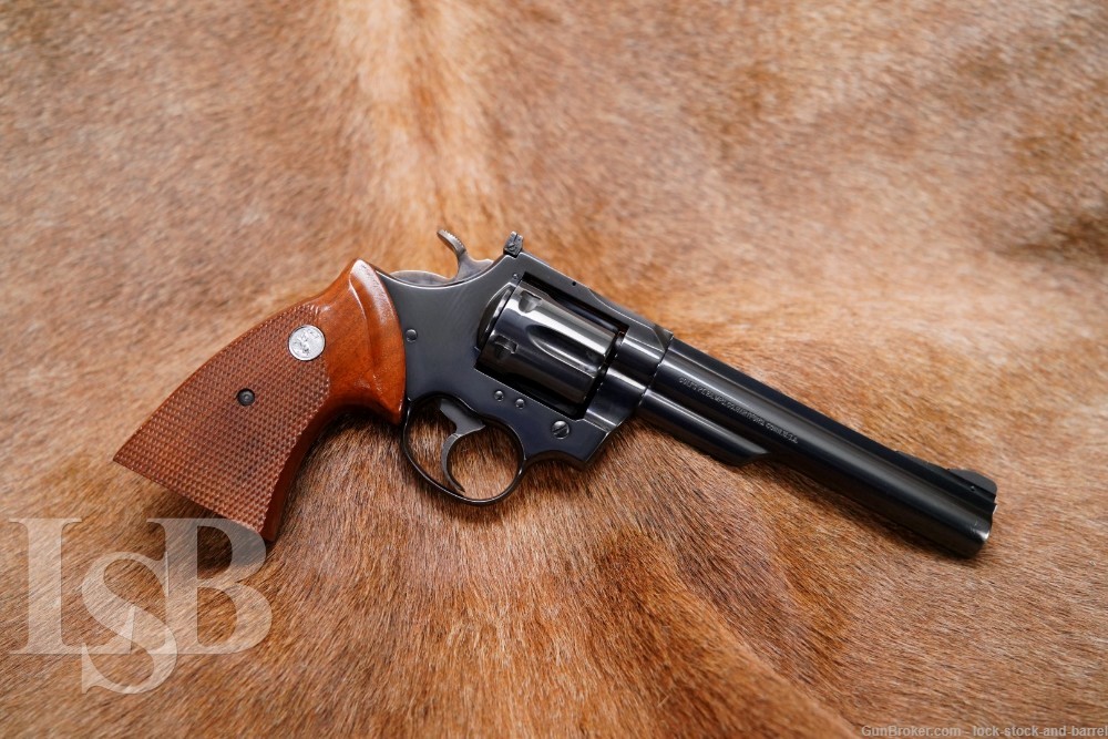 Colt Trooper Mark 3 MK III MKIII MK3 6" .357 Magnum Revolver, MFD 1976-img-0