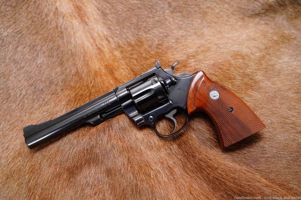 Colt Trooper Mark 3 MK III MKIII MK3 6" .357 Magnum Revolver, MFD 1976-img-3