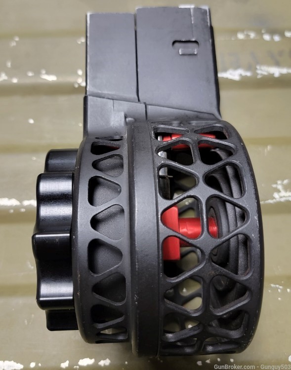 X Products, XS Products X-25S Punisher, LR308, AR-10 50rd Drum Magazine -img-6