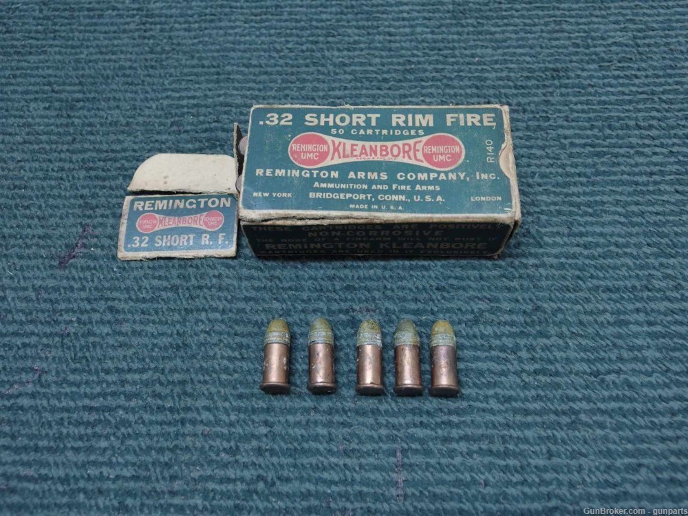 REMINGTON 32 SHORT RIM FIRE - 50 ROUND BOX-img-0