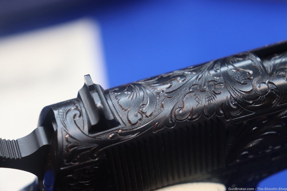 John Adams Master Engraved Colt Model 1911 Pistol 45ACP D Coverage Govt 45 -img-63
