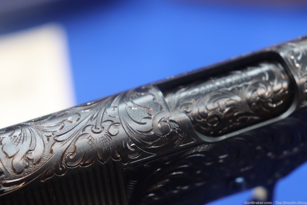 John Adams Master Engraved Colt Model 1911 Pistol 45ACP D Coverage Govt 45 -img-62