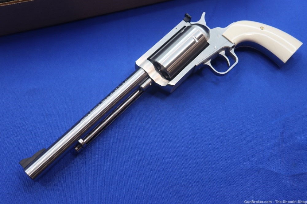 Magnum Research BFR Single Action BISLEY Revolver 45-70 GOVT 7.5" 5rd IVORY-img-24