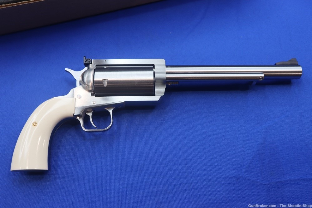 Magnum Research BFR Single Action BISLEY Revolver 45-70 GOVT 7.5" 5rd IVORY-img-1