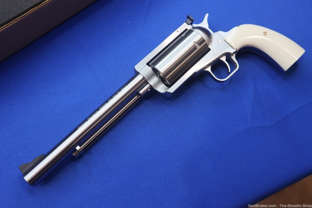 Magnum Research BFR Single Action BISLEY Revolver 45-70 GOVT 7.5" 5rd IVORY-img-7