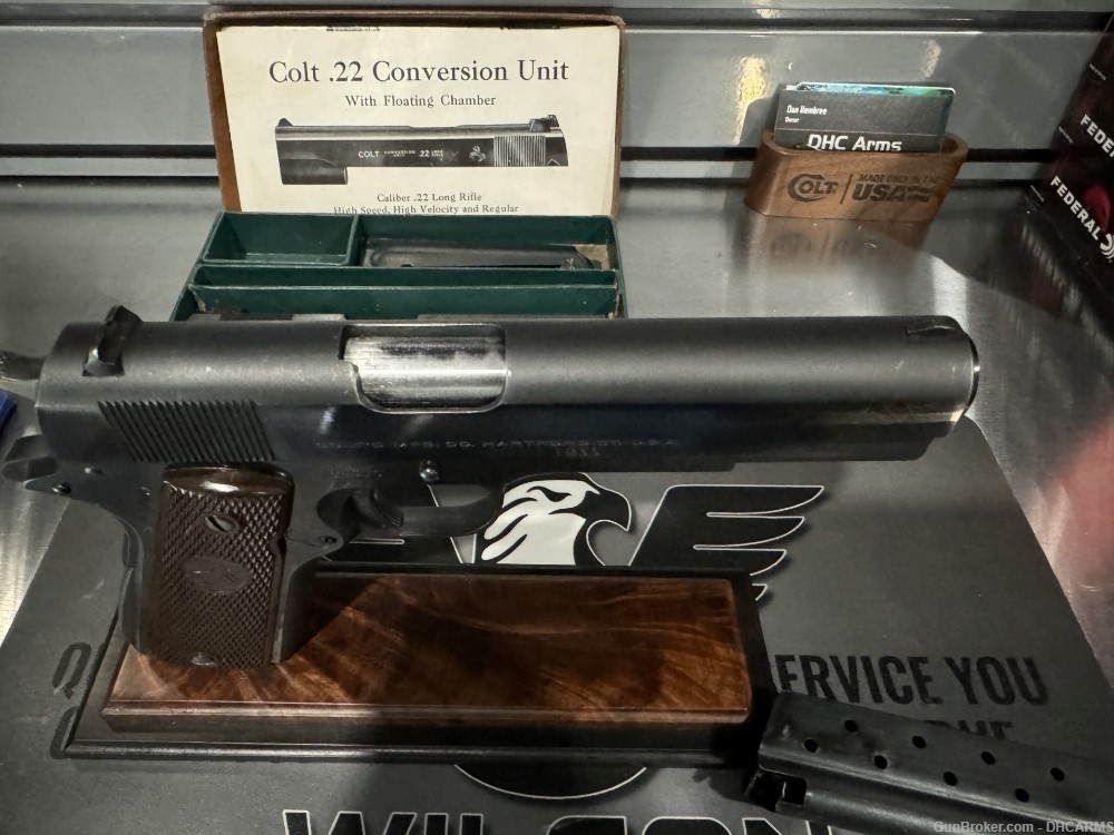 1951 Colt Government Model - .38 Super - .22 LR Conversion Kit-img-4
