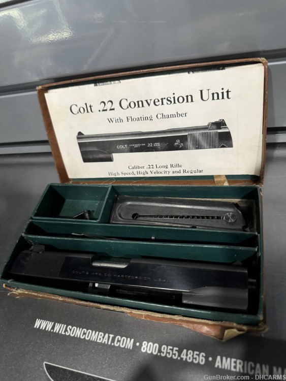 1951 Colt Government Model - .38 Super - .22 LR Conversion Kit-img-11