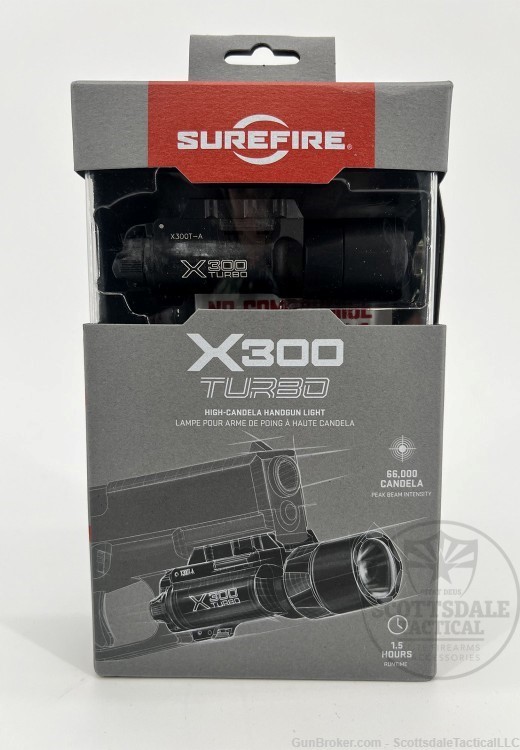 Surefire X300 Turbo Weapon Light Black-img-0