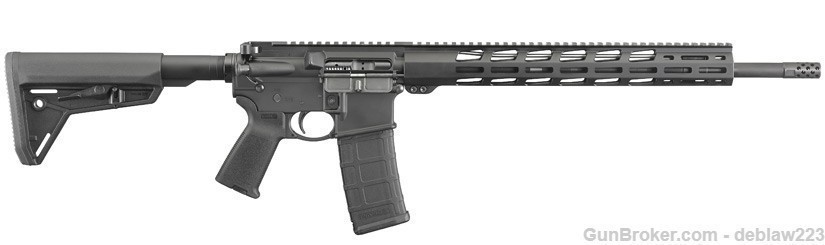 Ruger AR-556 MPR MLOK AR-15 Rifle 8514 18" Layaway Option-img-0