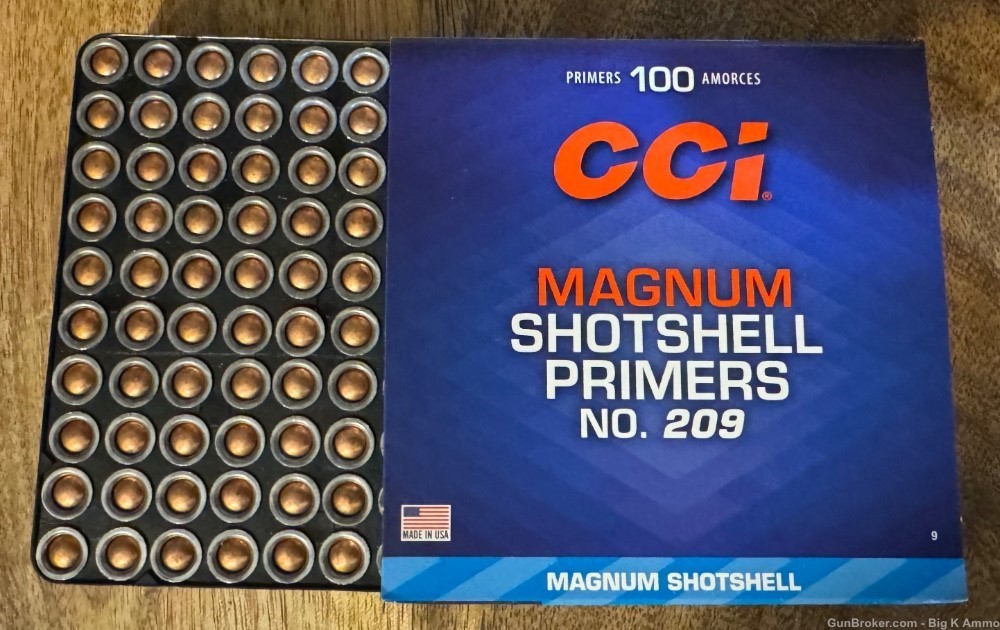 CCI 209 Magnum Primers no. 209M Mag Shotshell primers muzzleloader RARE-img-2