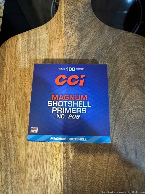 CCI 209 Magnum Primers no. 209M Mag Shotshell primers muzzleloader RARE-img-0