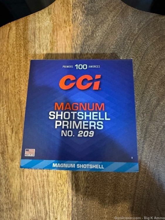 CCI 209 Magnum Primers no. 209M Mag Shotshell primers muzzleloader RARE-img-1