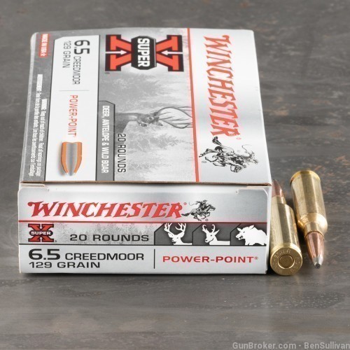Winchester Super X 6.5 Creedmoor 129 gr - 20 Rds-img-1
