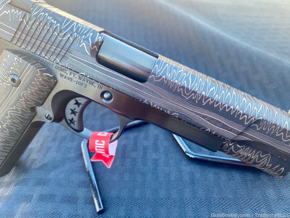 Cabot - Wave Damascus 1911 - #1 of 3 Made - Exclusive Limited Run-img-11