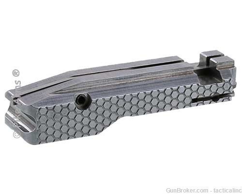 Pike Arms® Polished Steel Honeycomb Pattern Bolt Assembly-img-3