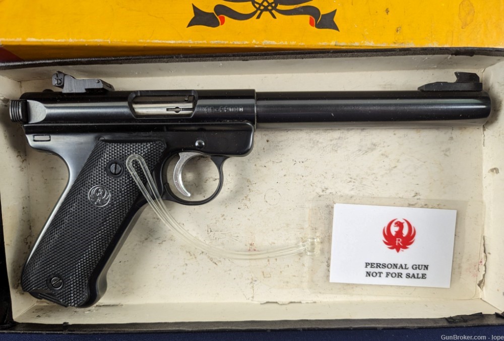 RARE PROTOTYPE RUGER MK II from Collection of Ruger Past President-img-1