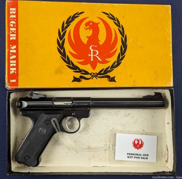 RARE PROTOTYPE RUGER MK II from Collection of Ruger Past President-img-0