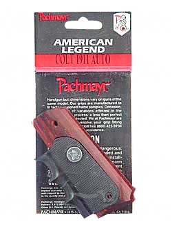 Pachmayr Grip American Legend Wood/Rubber Colt 1911 423-img-0