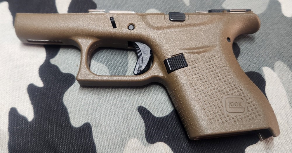 Glock G43 Complete FDE OEM Lower New RARE color-img-0