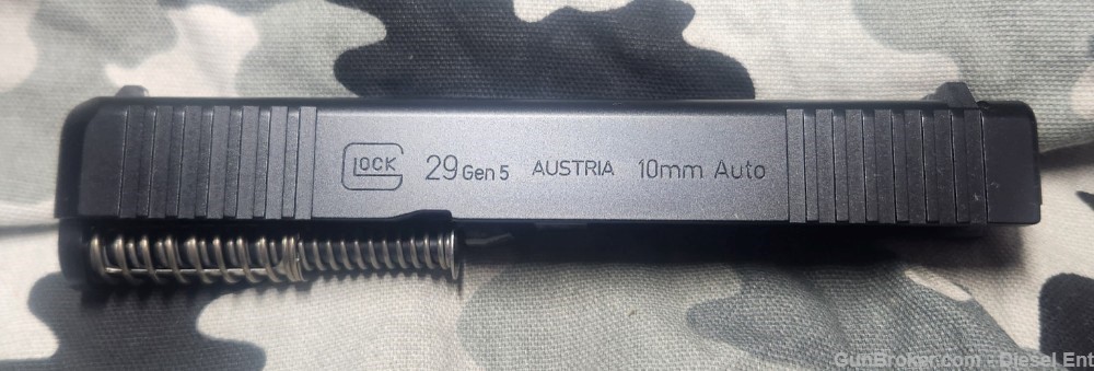 Glock 29 Gen 5 Complete OEM Slide 10MM  RARE Convert 45acp to 10MM New-img-0