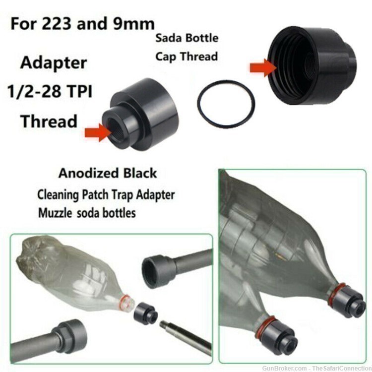 GTZ Pop Bottle Adapter ½ x 28 HIGH QUALITY! low$$-img-0