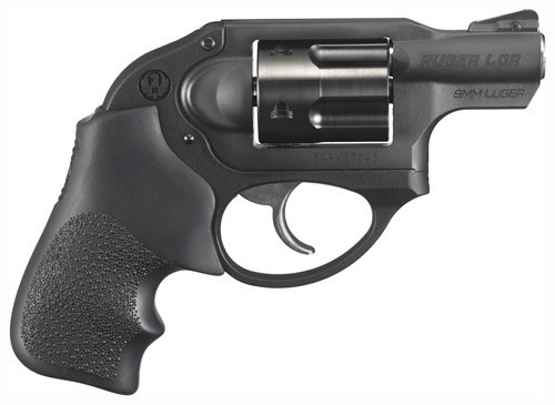 Ruger LCR 9MM Luger 1.875" FS Matte Black Hogue Tamer Grips-img-0