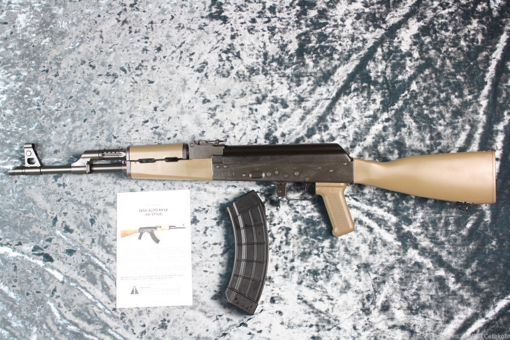 Century Arms VSKA 7.62x39 30rd AK Custom Cerakote Magpul FDE NEW-img-15