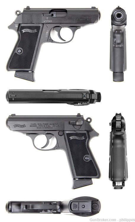 Walther PPK/S .22 LR with 3.3" Barrel in Black-img-6