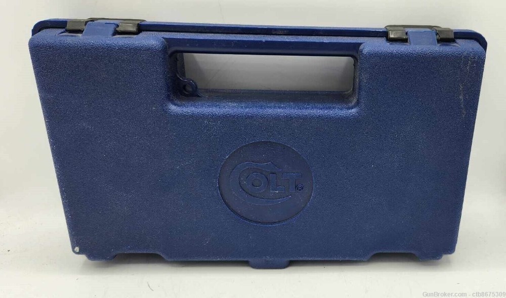 Colt Blue 22 Pistol Hard Case with Manual -img-3