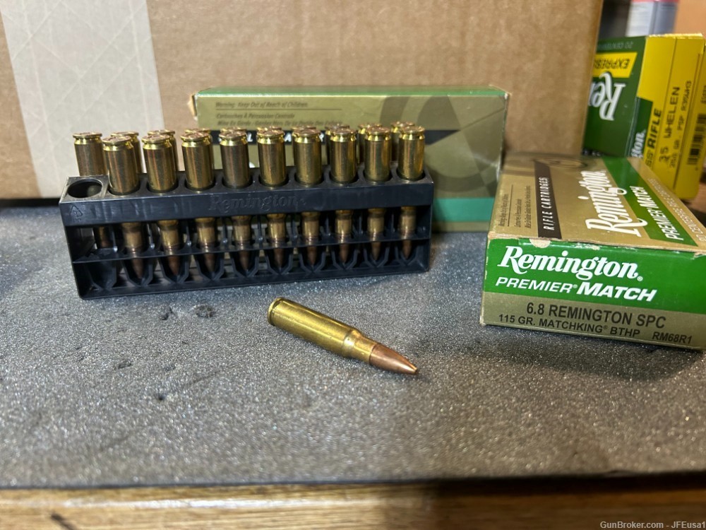 Remington 6.8 SPC 115gr. Matchking BTHP -img-2