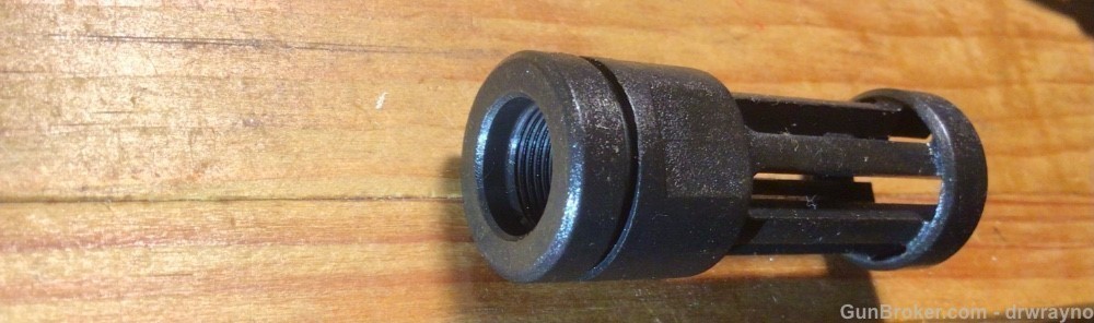 Ruger Flash Hider - 2 1/4" long threaded 1/2"x28 - Removed from a 10/22-img-2