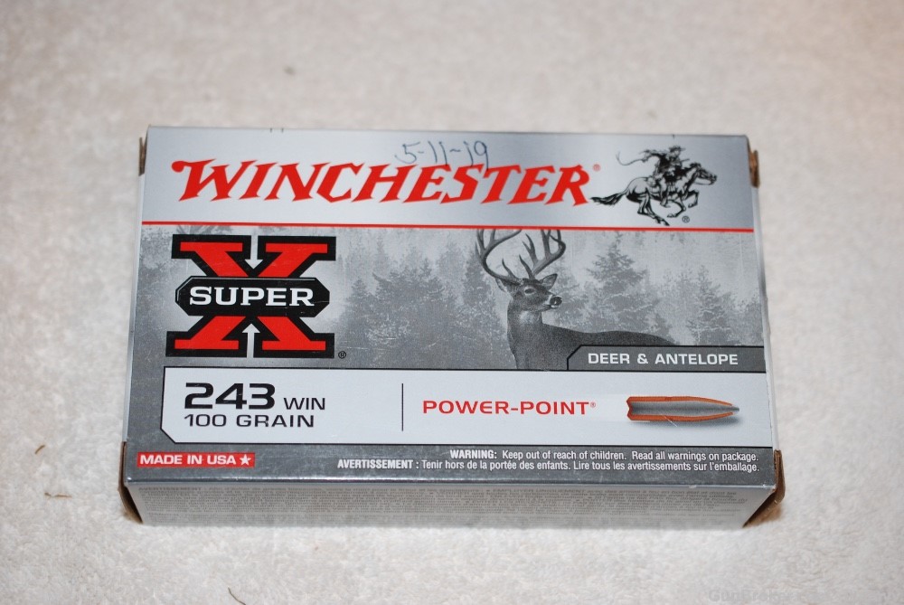 Winchester Super X 243, 100 grain-img-0