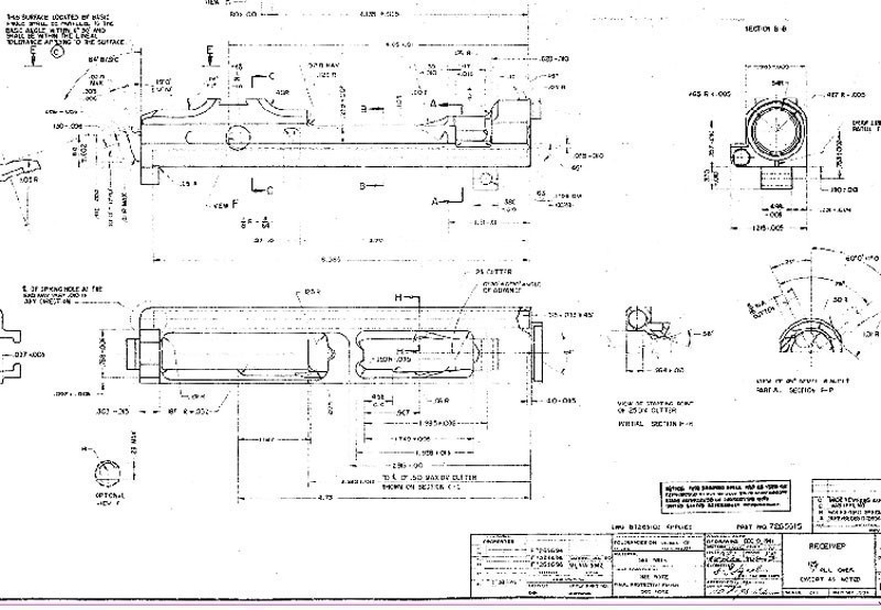 M1 Carbine Measured Drawings, Blueprints, 22 pages!-img-2
