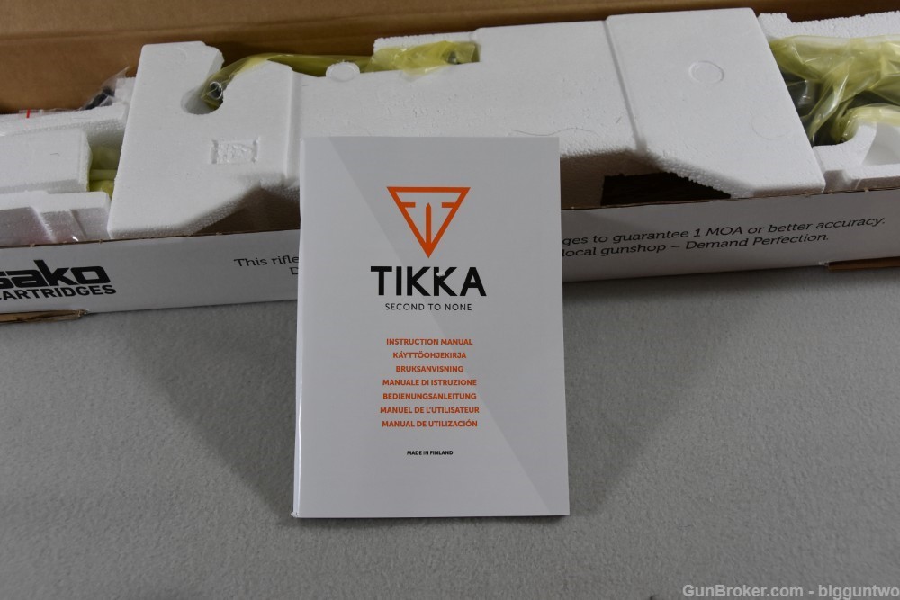 Tikka TX3 Lite 300 WSM Rifle Brand New In Box with paper, etc. -img-3
