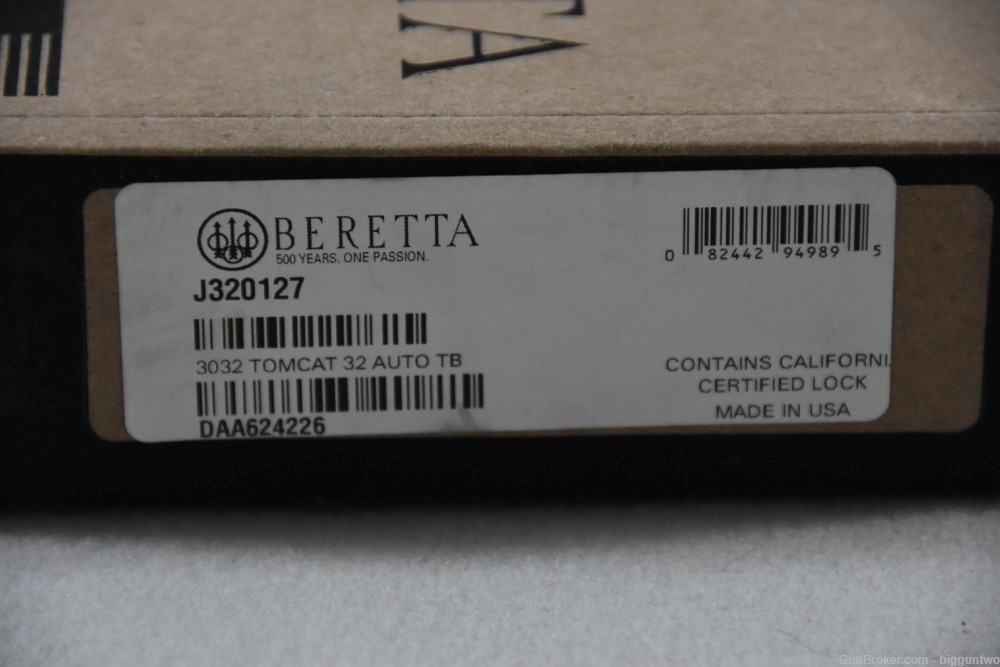 Beretta 3032 Tomcat Covert 32 ACP Cal. Brand New in Box w/paper, etc.   -img-4