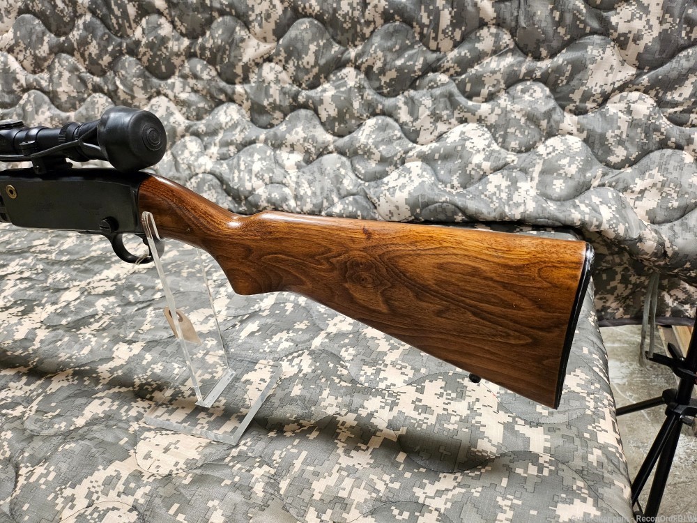 Remington Model 141 .35 Remington Pump Rifle w/ Leupold Scope! -img-4