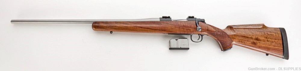 COOPER MODEL 54 JACKSON GAME RIFLE (LH) STAINLESS AAA WALNUT 24" BBL .308-img-1